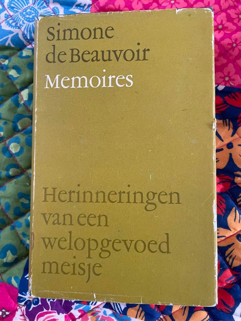 Simone de Beauvoir - Herinneringen van een welopgevoed meisj, Ophalen of Verzenden, Gelezen, Overige