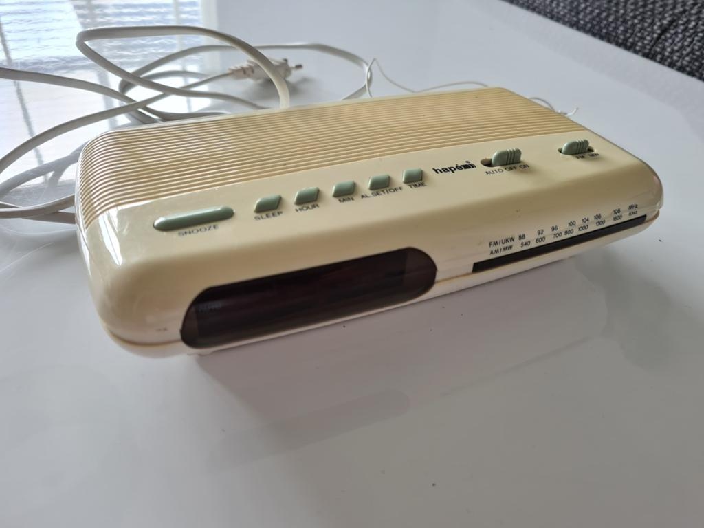 Vintage Wekker Radio, Witgoed en Apparatuur, Wekkers, Ophalen of Verzenden