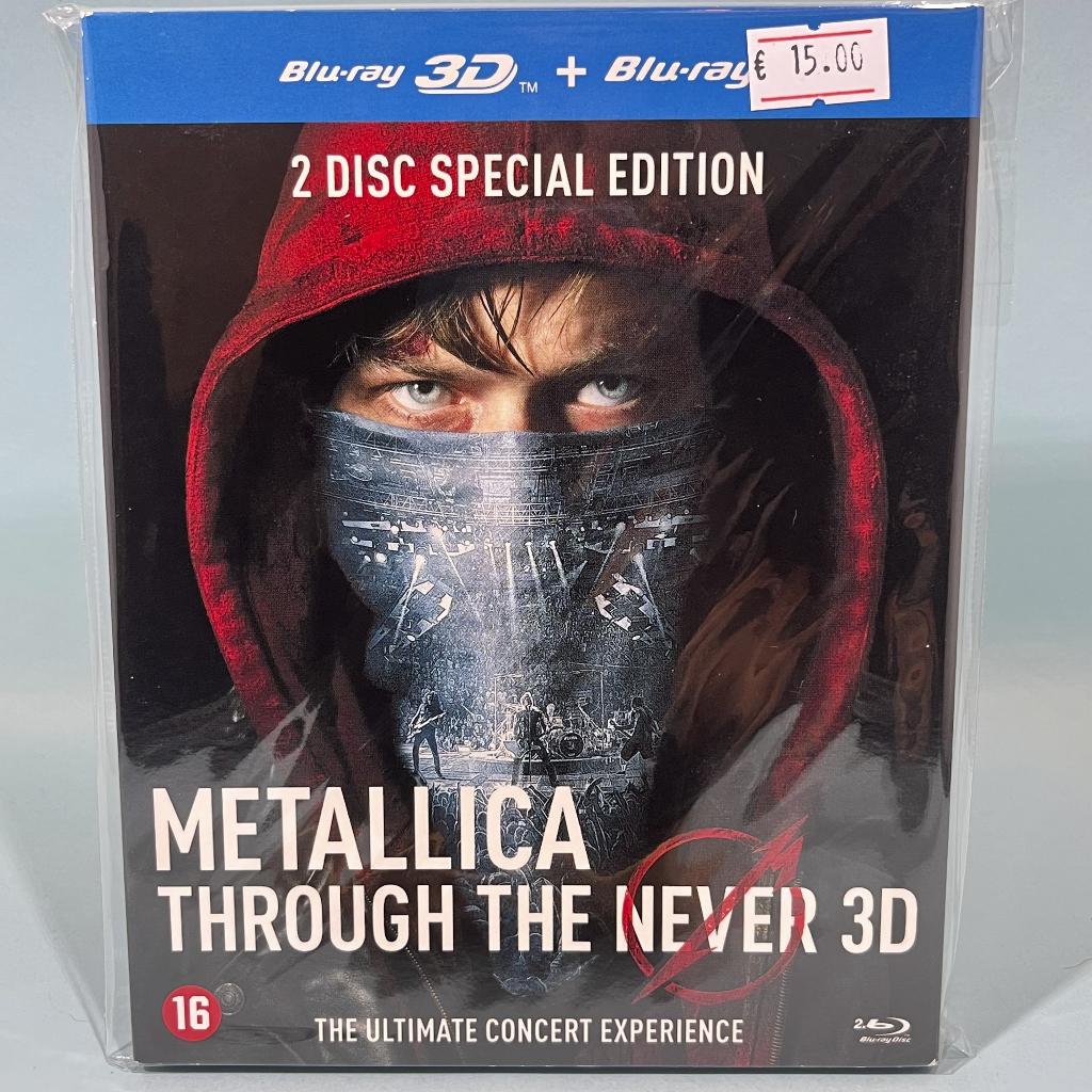 Metallica Through the Never 3D - Blu-Ray, Cd's en Dvd's, Blu-ray, Verzenden, Sony, Zo goed als nieuw, Sony