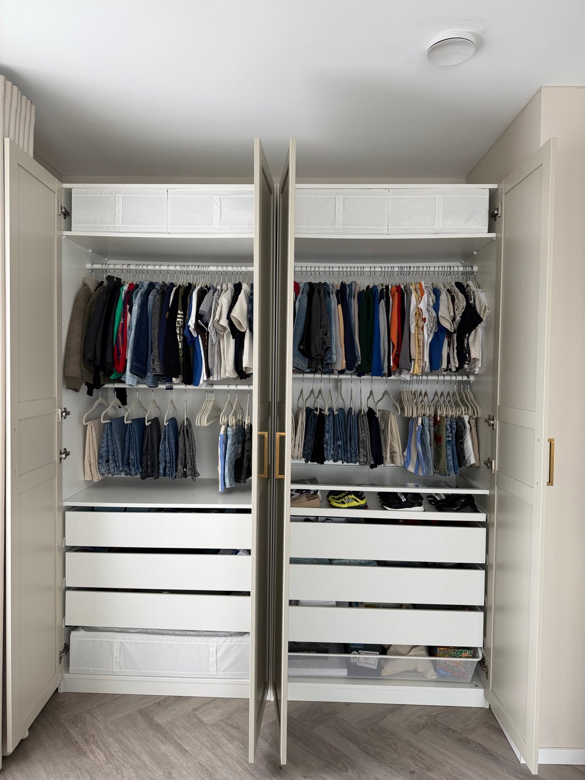 2x Ikea Pax kasten 100x58x236 cm, Ophalen, Gebruikt, 100 tot 150 cm, 200 cm of meer