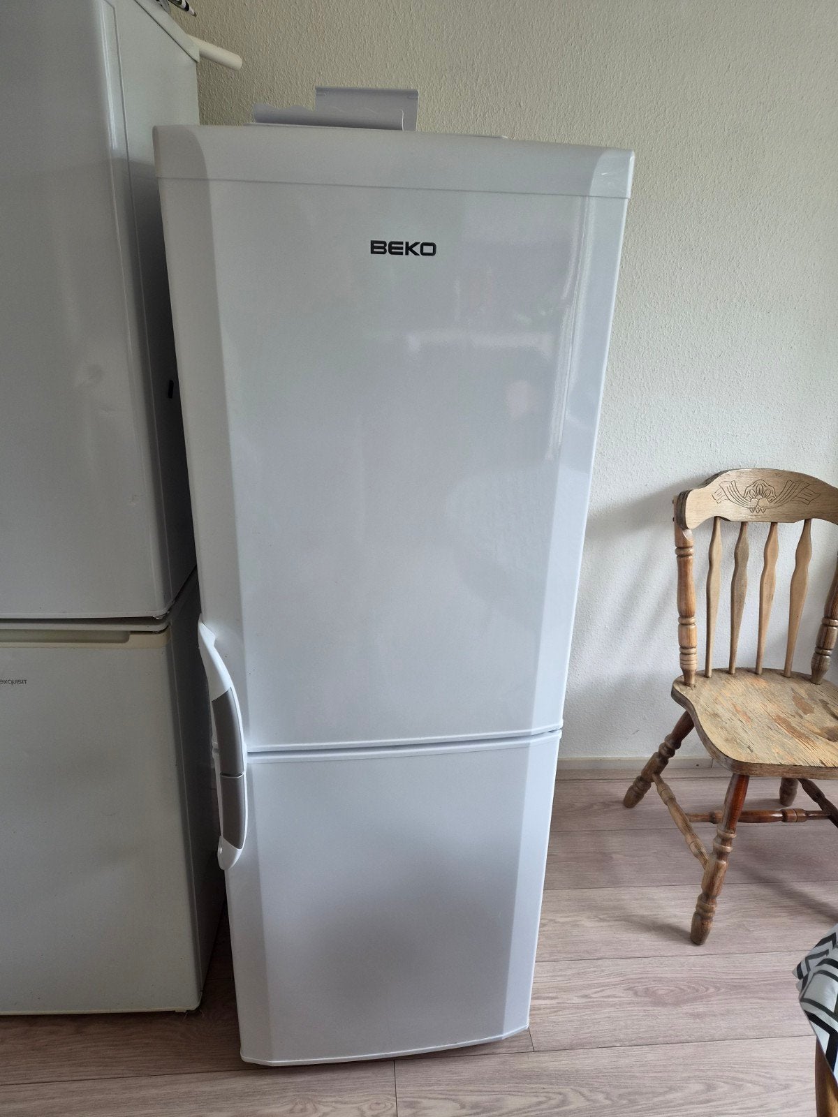 Beko Koelkast met Aparte Vriezer - Wit, 150 tot 200 liter, Gebruikt, Met aparte vriezer, Ophalen of Verzenden
