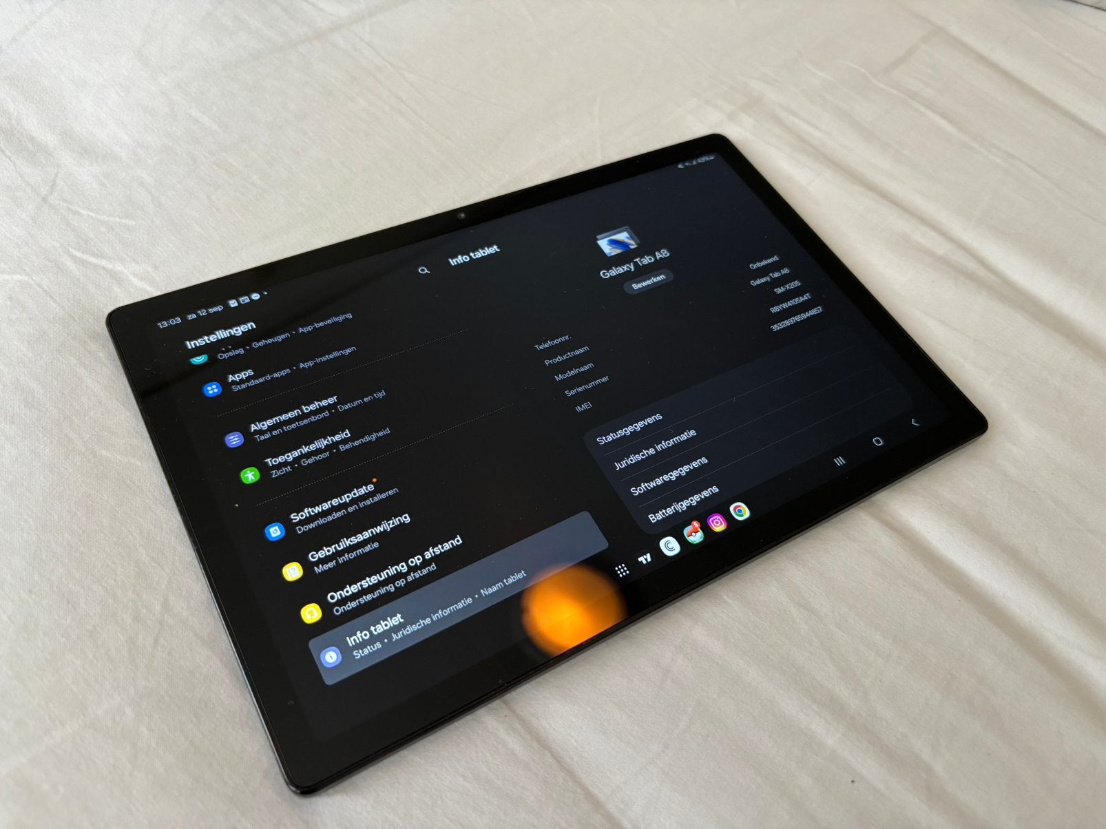 Samsung Galaxy Tab A8. (Ipad/tablet) nieuw staat, Computers en Software, Ophalen of Verzenden, Zo goed als nieuw, 10 inch, 32 GB