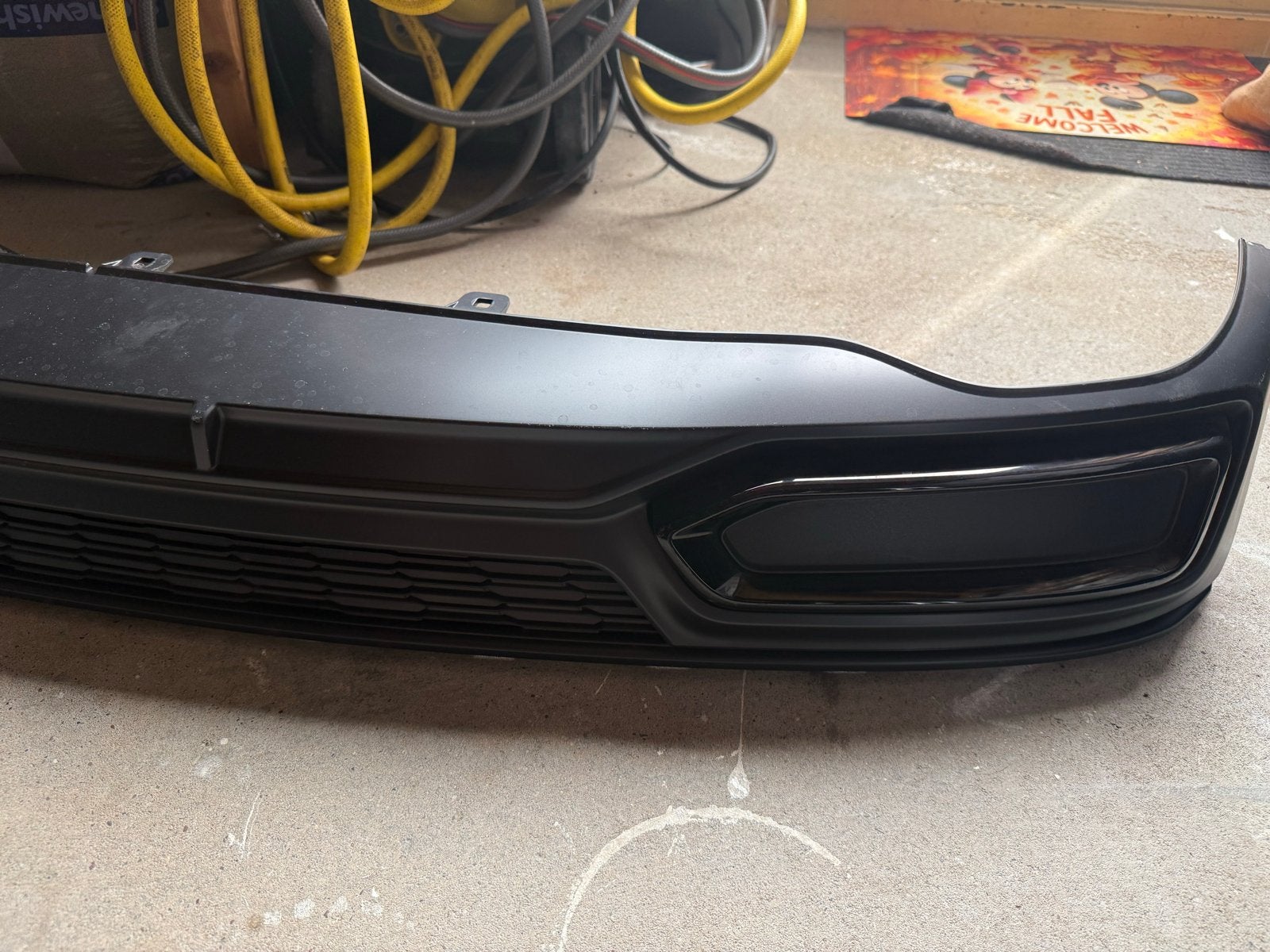 Bumper onderlip/diffuser audi a6 avant 2021, Ophalen, Gebruikt, Bumper, Volkswagen