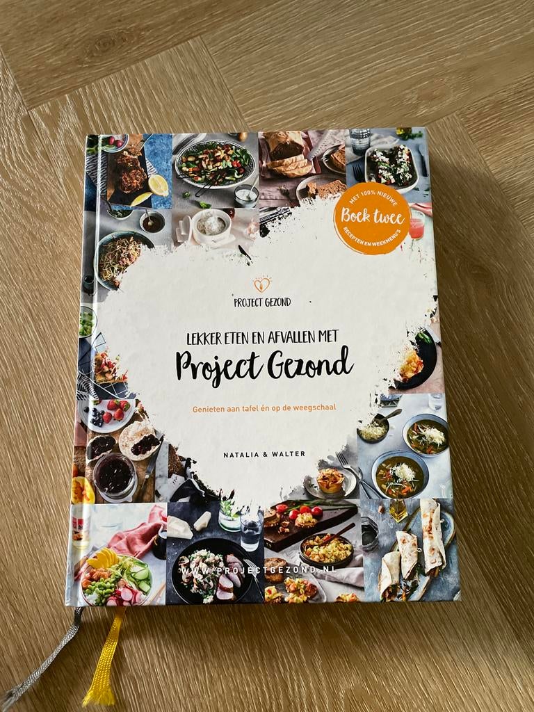 Lekker Eten en Afvallen met Project Gezond kookboek, Ophalen of Verzenden, Zo goed als nieuw