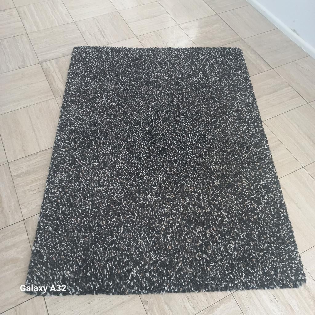 Luxe moderne Vindum mat, zwart met spikkels- perfecte staat!, Huis en Inrichting, Stoffering | Tapijten en Kleden, Ophalen, 100 tot 150 cm