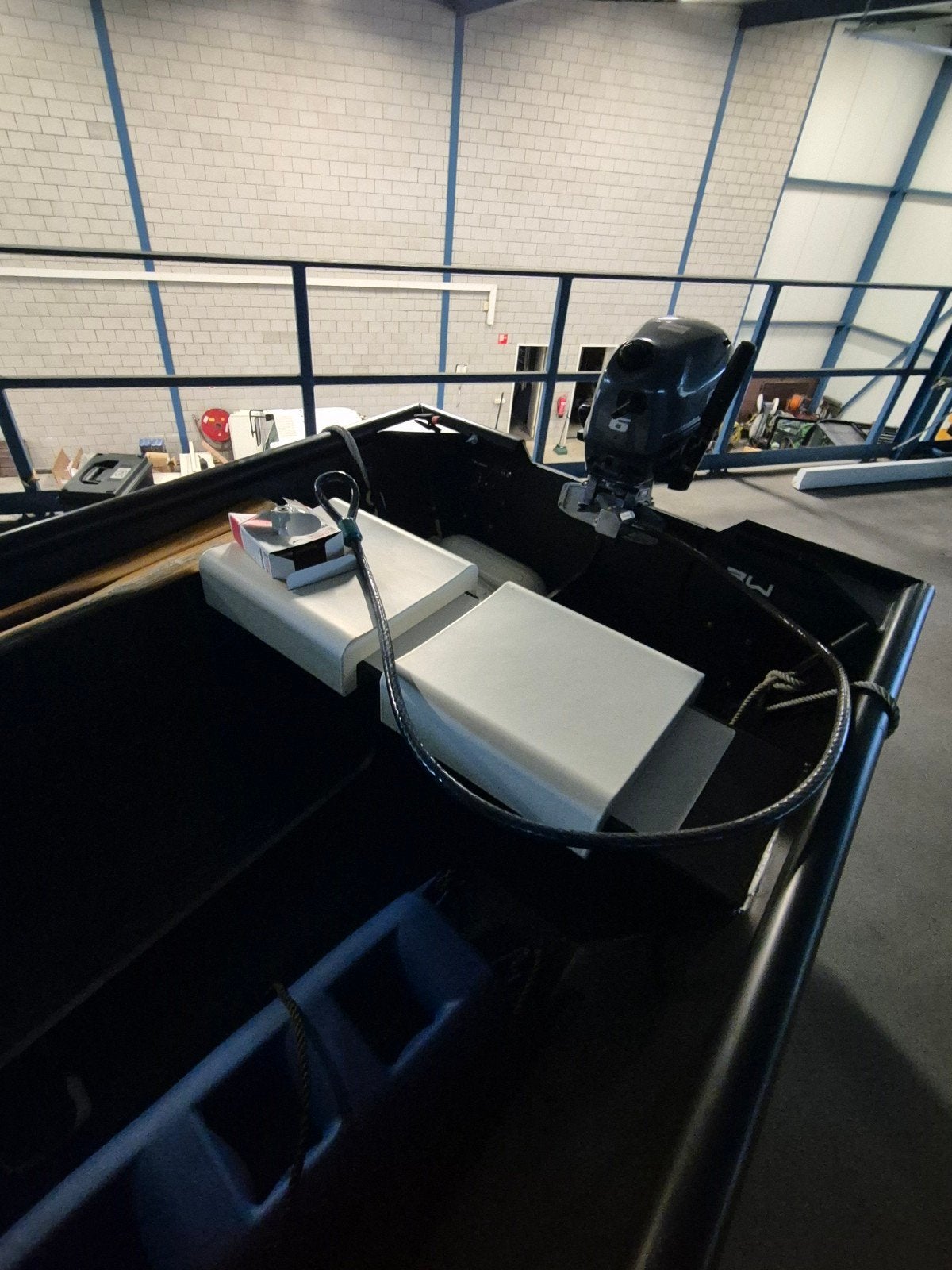 Blackwork boat 400 jon  met Yamaha 6pk buitenboordmo, Watersport en Boten, Overige merken, Buitenboordmotor, 6 pk, Overige materialen
