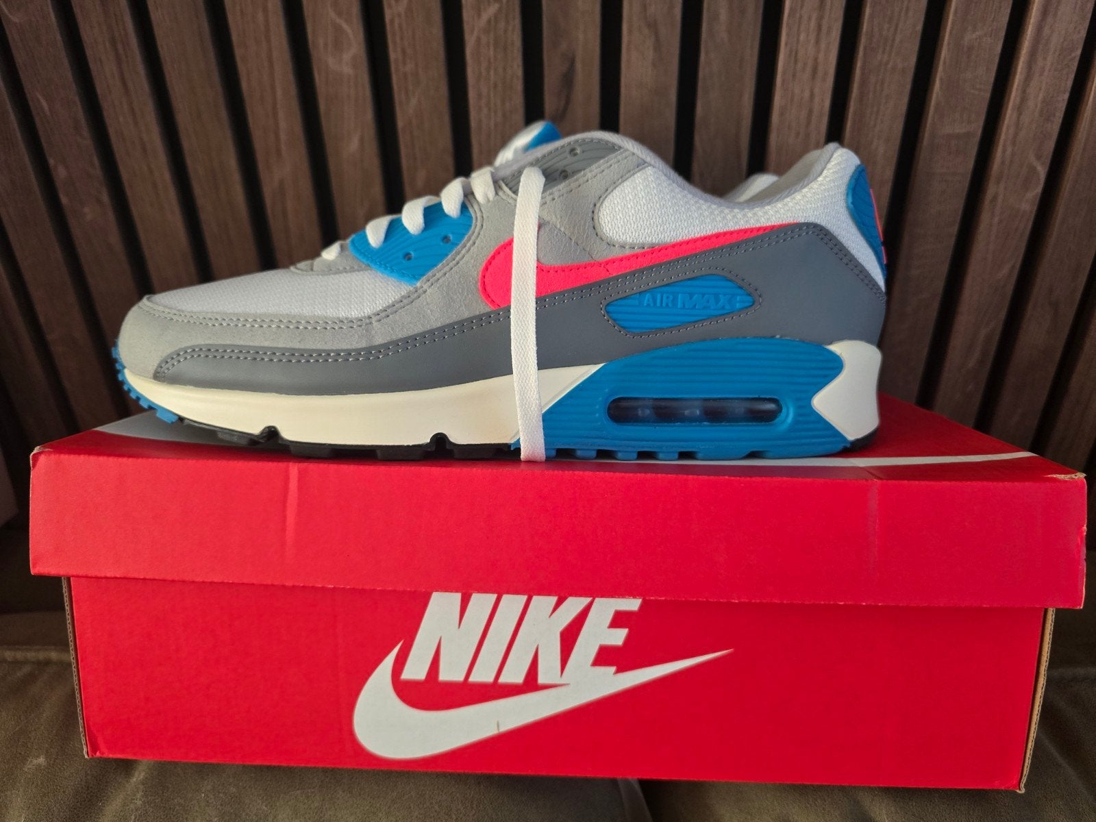 Nike Air Max 90 "Cool Grey Infrared 23"
IU7543-065, Ophalen, Nike air max, Overige kleuren, Nieuw