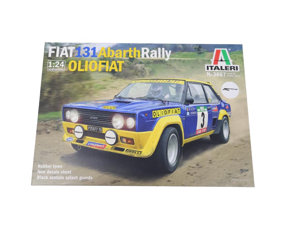 Italeri FIAT 131 Abarth Rally OLIO FIAT 1/24 ITA-3667