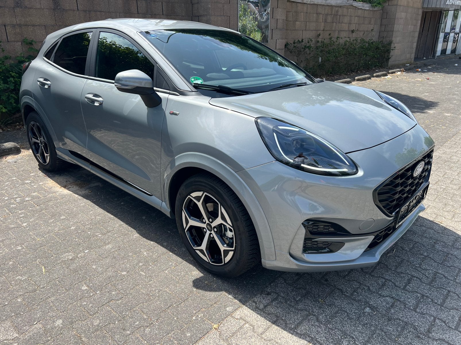 Ford puma 1.0 ecoboost Hybrid ST-line 155PK, Auto diversen, Zilver of Grijs, Benzine, Ophalen, Automaat