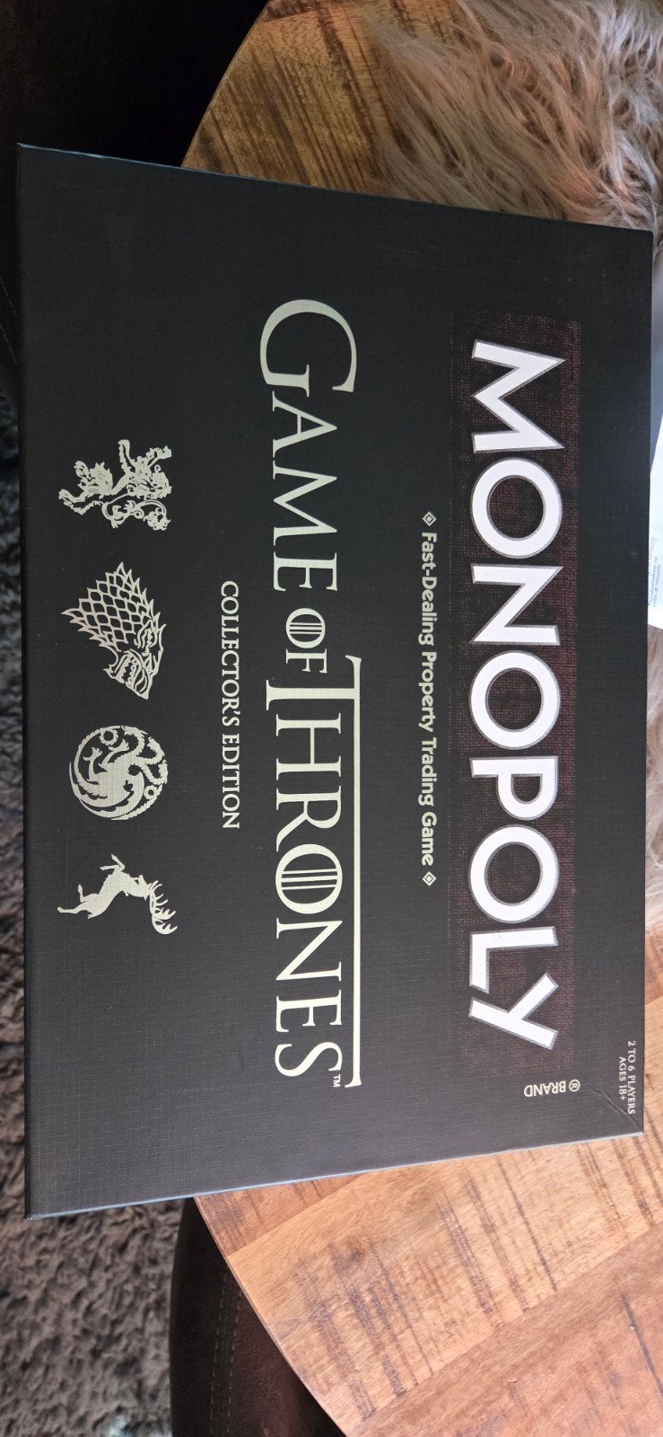 Game of Thrones Bordspellen: Monopoly & The Card Game, Ophalen