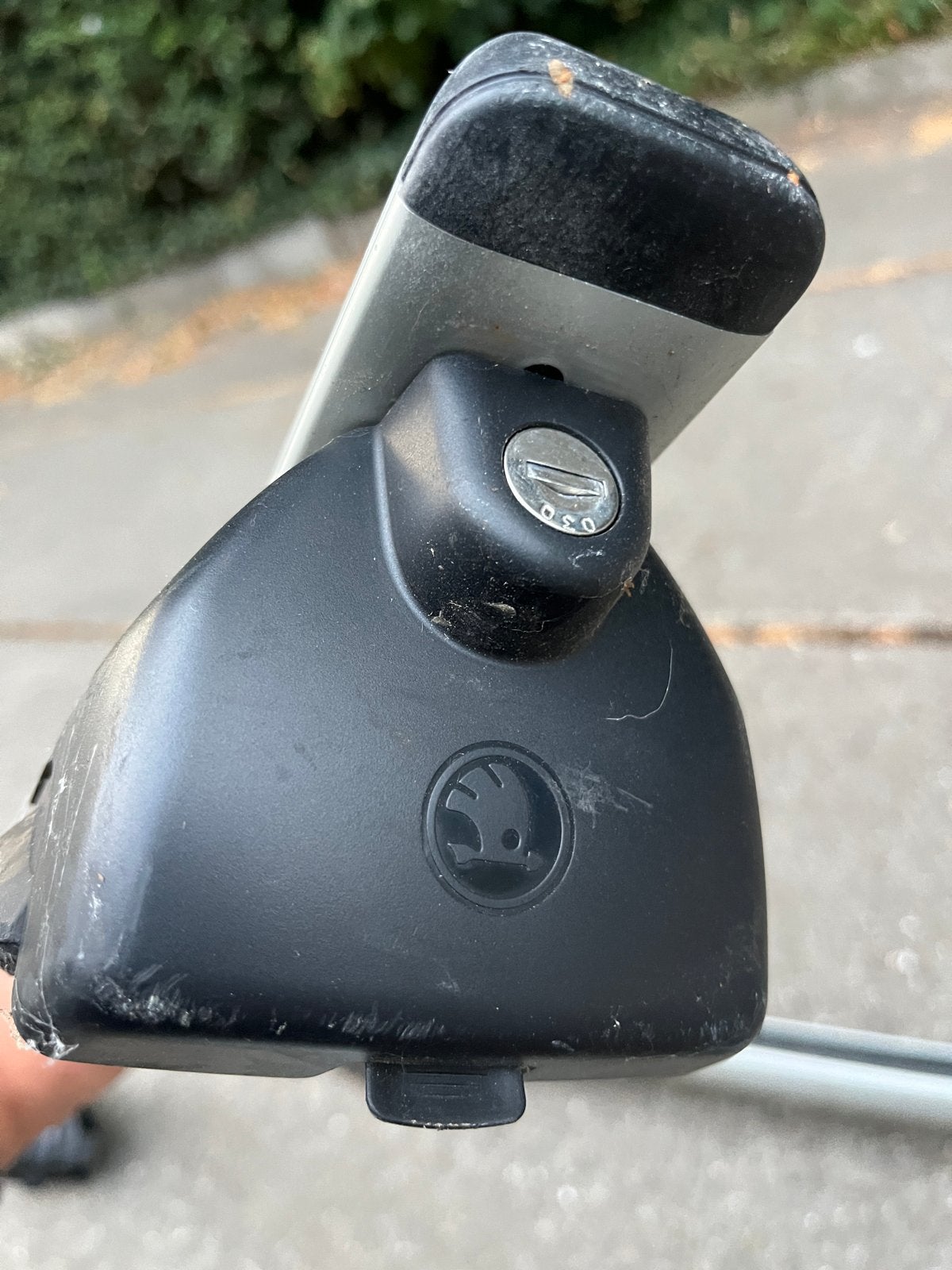 Dakdragers Skoda Octavia met open dakrails - Gebruikt, Ophalen, Gebruikt
