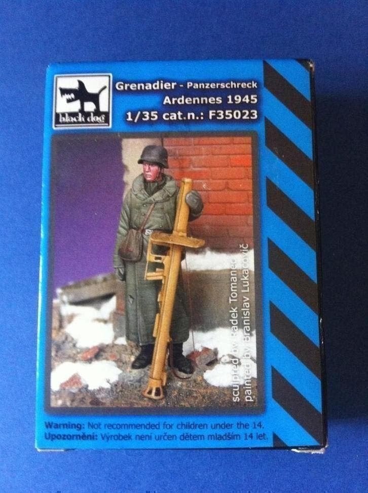 blackdog F35023 Grenadier & Panzerschreck 1/35, Ophalen of Verzenden, Nieuw, 1:35 tot 1:50