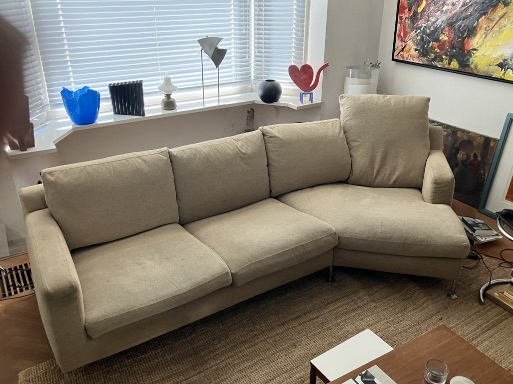 B&B Italia, Huis en Inrichting, Banken | Bankstellen, Ophalen, 250 tot 300 cm, Gebruikt, Hoekbank