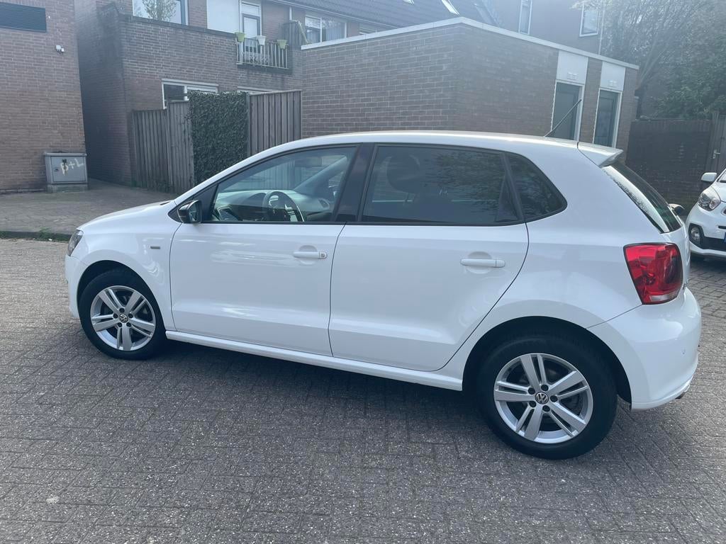 Volkswagen Polo 1.2 TSI Match Carplay Stoelv Cruise 2de eige, Voorwielaandrijving, Zwart, 4 cilinders, Leder en Stof