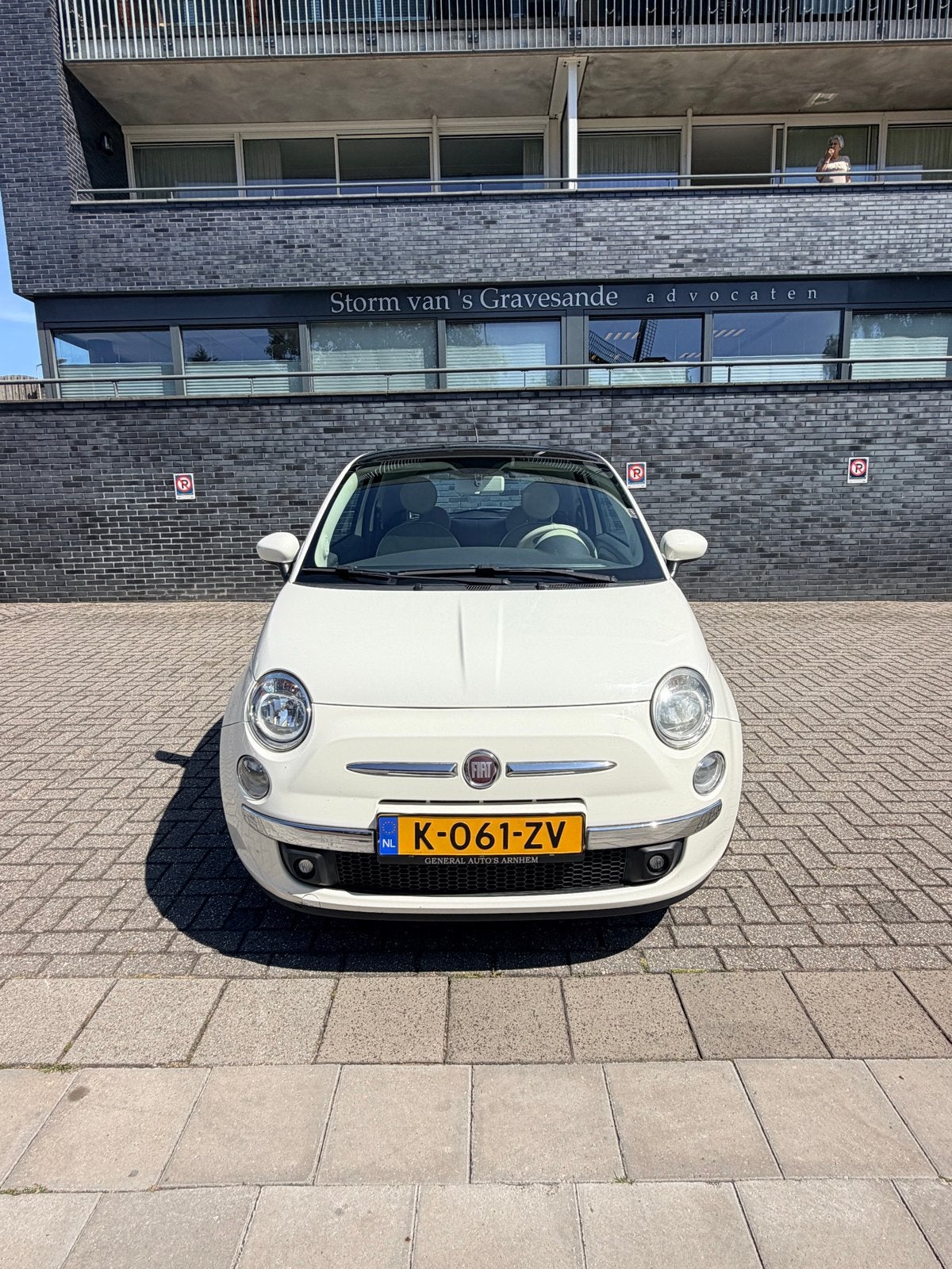 Fiat 500 1.2 Lounge | 2012 | wit, Voorwielaandrijving, 4 cilinders, 840 kg, Wit