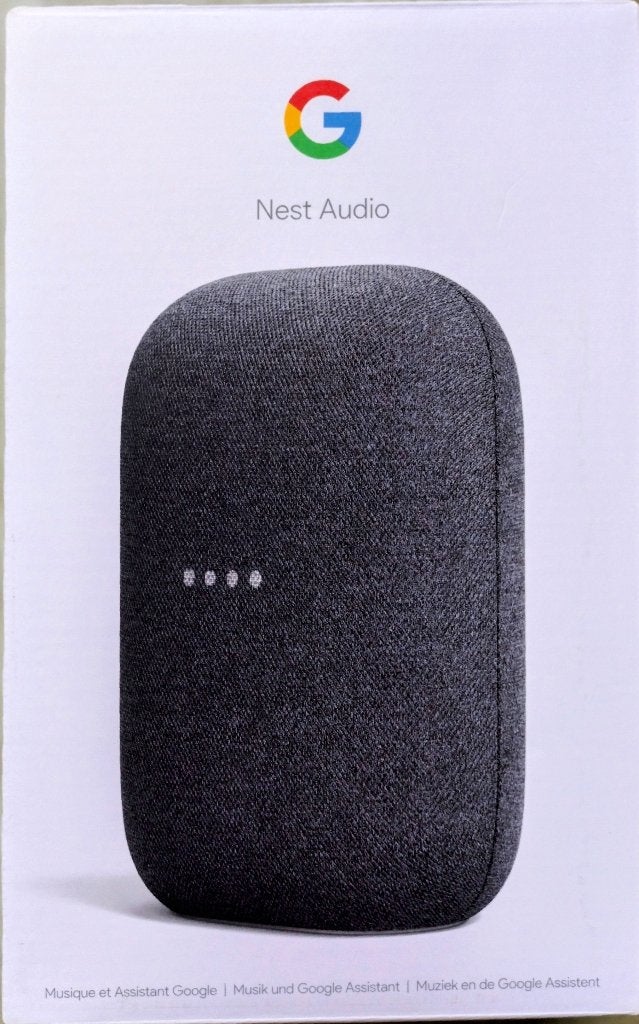 Google Nest Audio, set van twee (zo goed als nieuw)
