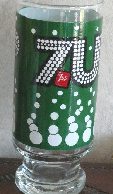 7.UP mooi stevig 7up glas, Verzamelen, Ophalen of Verzenden, Zo goed als nieuw, Gebruiksvoorwerp