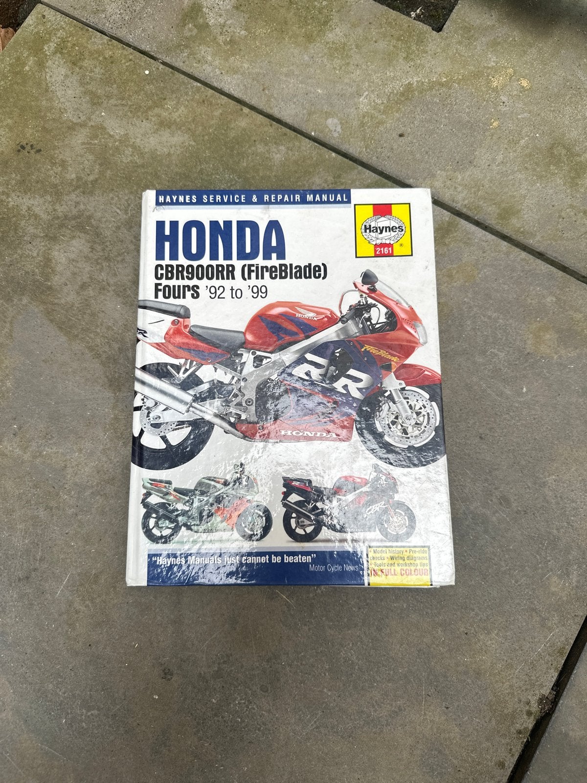 Haynes Service & Repair Manual Honda CBR900RR FireBlade, Motoren, Handleidingen en Instructieboekjes, Ophalen of Verzenden, Honda
