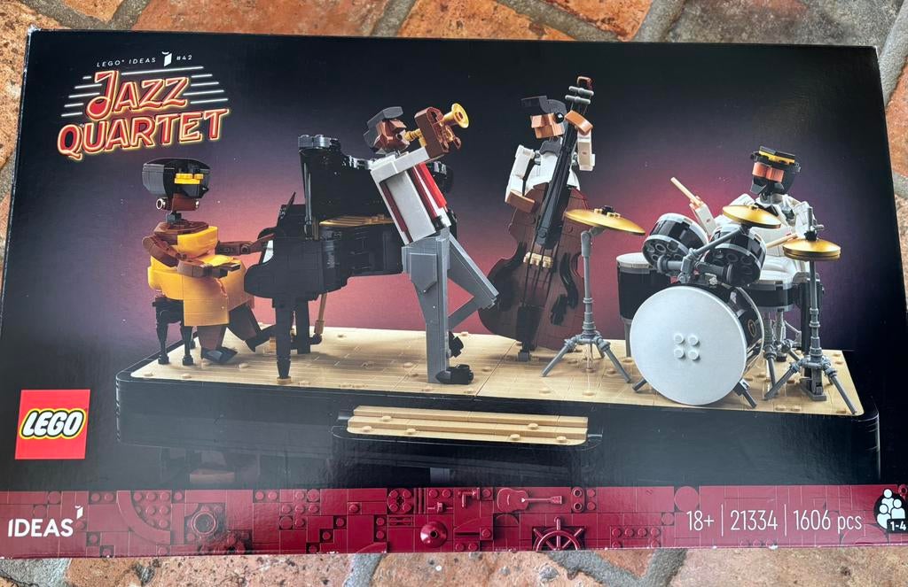 Jazzkwartet LEGO, Ophalen of Verzenden, Zo goed als nieuw