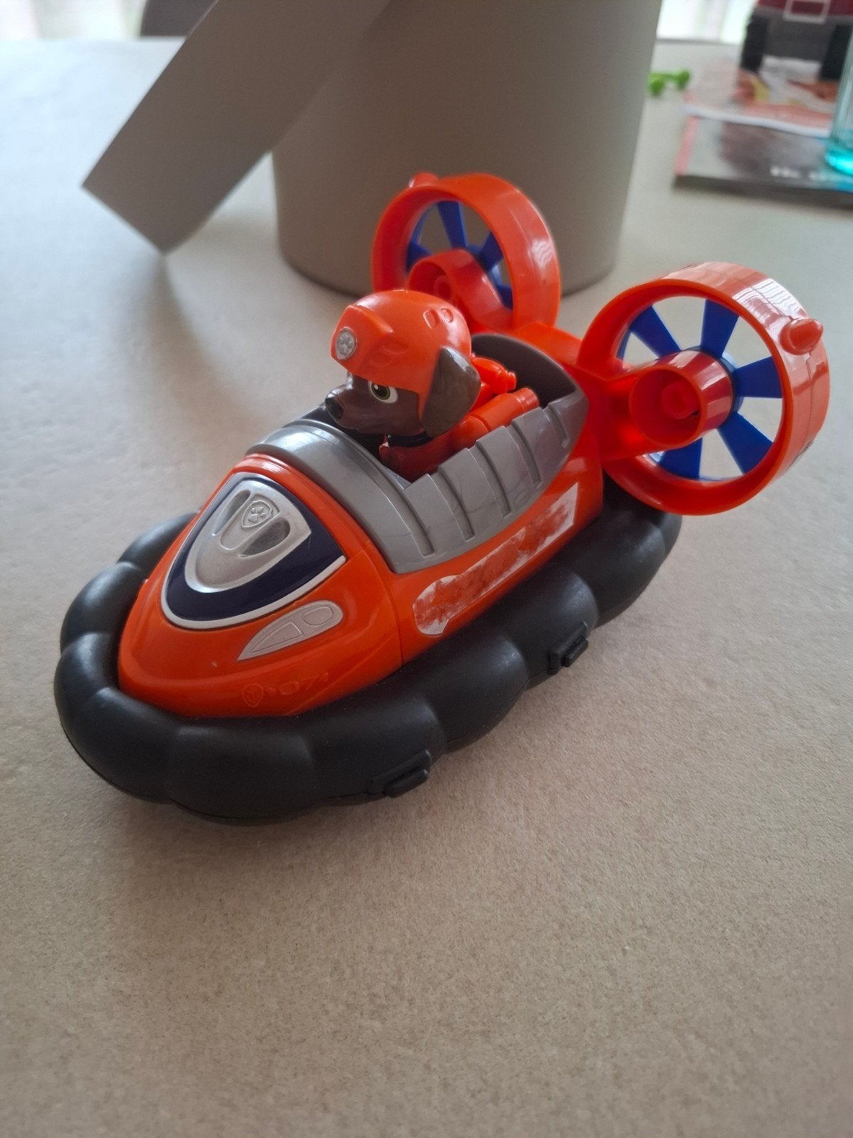 Paw Patrol Zuma met hovercraft, Ophalen of Verzenden, Gebruikt