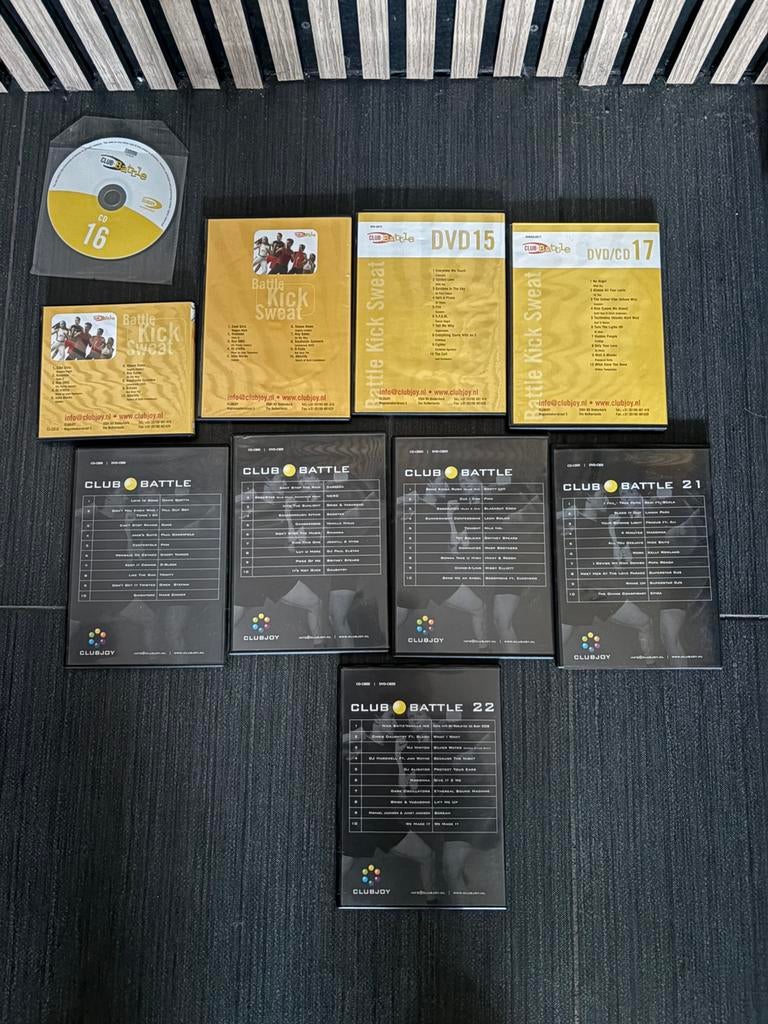 Club joy battle dvd en cd 10-37, Alle leeftijden, Ophalen of Verzenden, Zo goed als nieuw, Cursus of Instructie