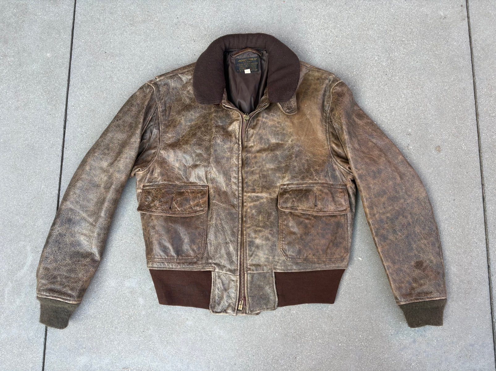 US type G1 jacket 42, Verzamelen, Militaria | Tweede Wereldoorlog, Ophalen of Verzenden, Amerika, Kleding of Schoenen