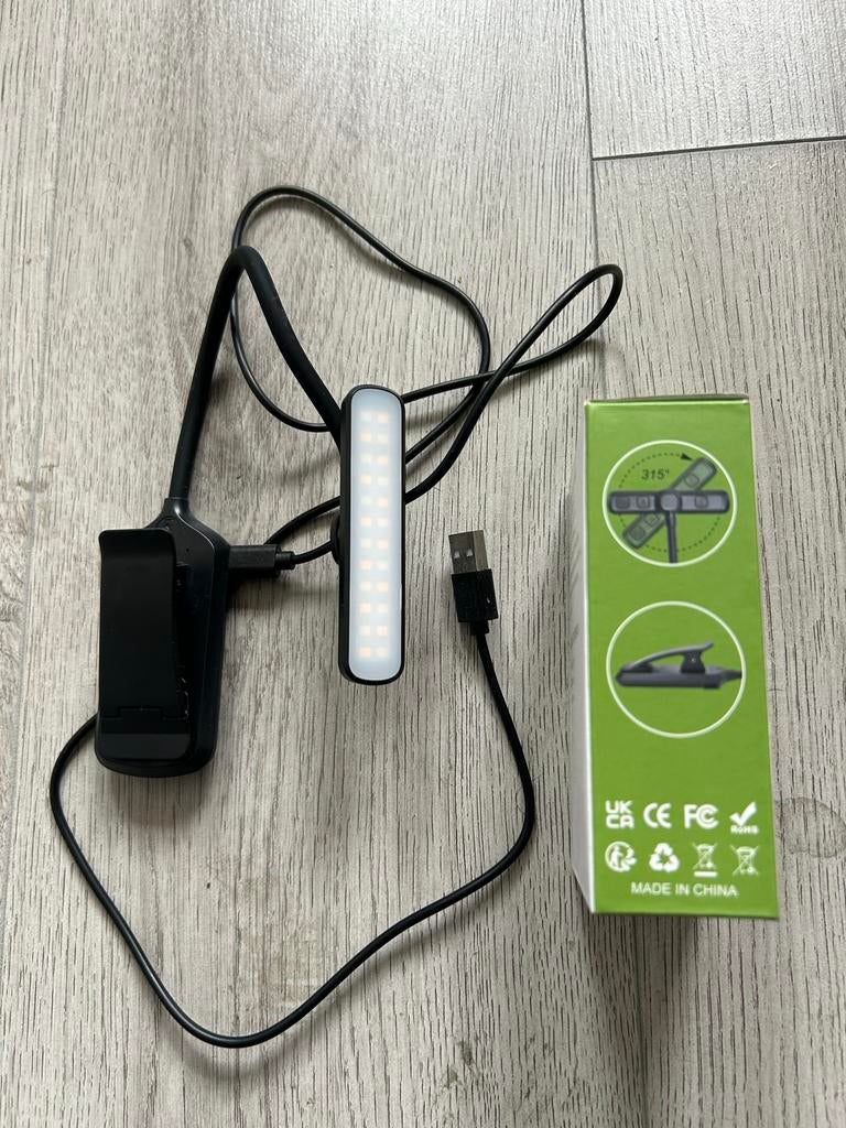 USB Oplaadbare Boeklamp - Flexibel & Draagbaar, Ophalen, Nieuw