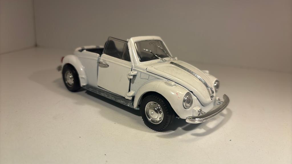 Volkswagen cabriolet white polistil 1.24, Overige merken, Ophalen of Verzenden, A, A