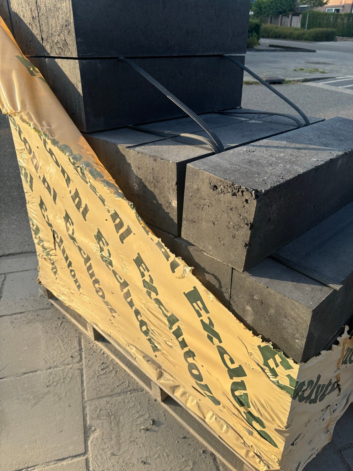 Excluton Linia Excellence Nero stapelblokken 15x15x60, Ophalen, Overige typen, Nieuw, Minder dan 5 m²