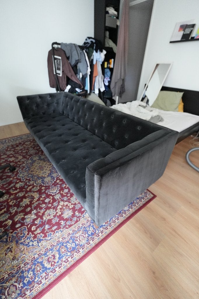 SofaCompany Bank (ALLIE), Huis en Inrichting, Ophalen, Chesterfield, Driepersoons, 75 tot 100 cm