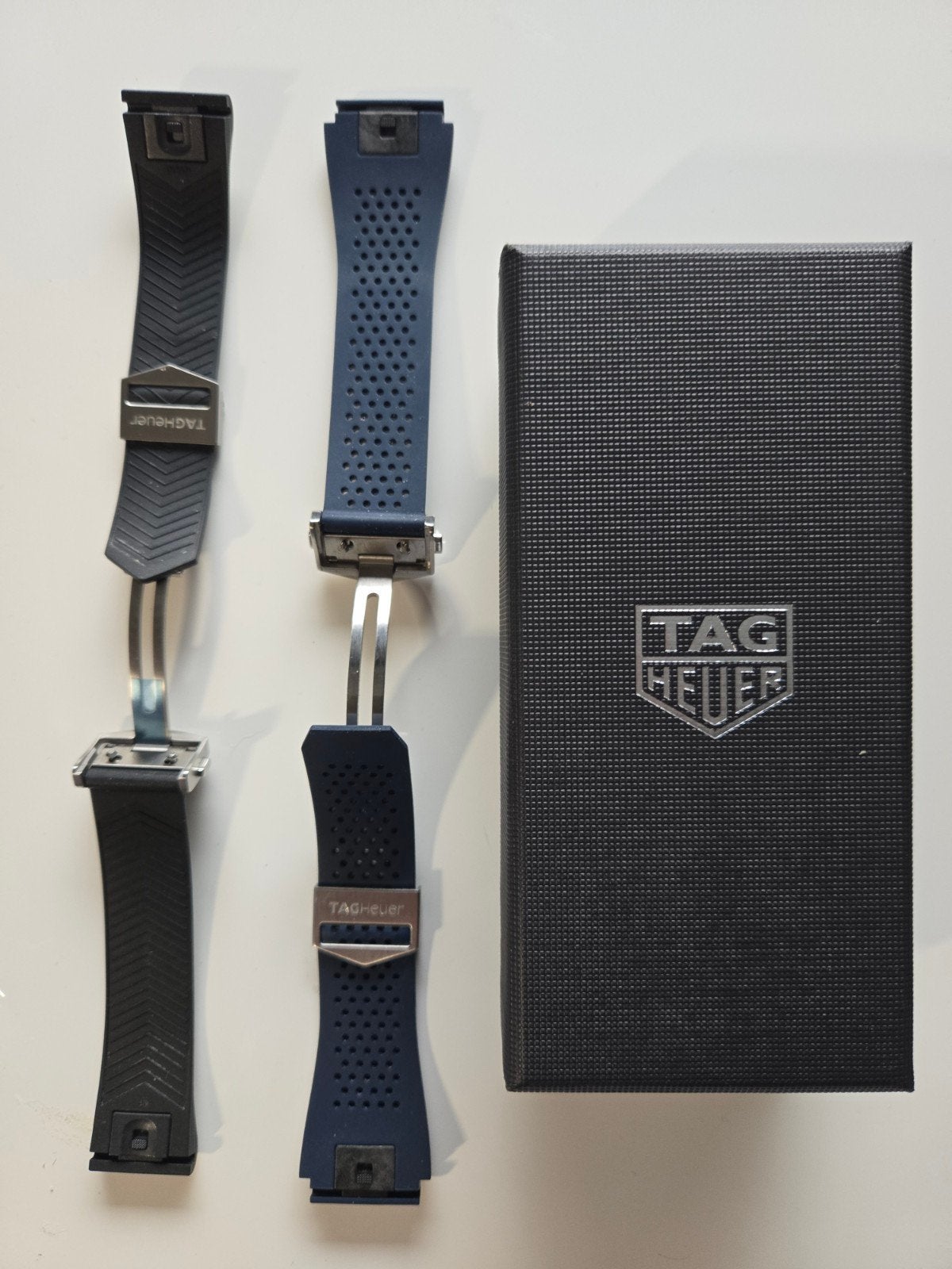 Horlogebandjes Tag Heuer Connected e4 45mm, Ophalen of Verzenden, Zo goed als nieuw