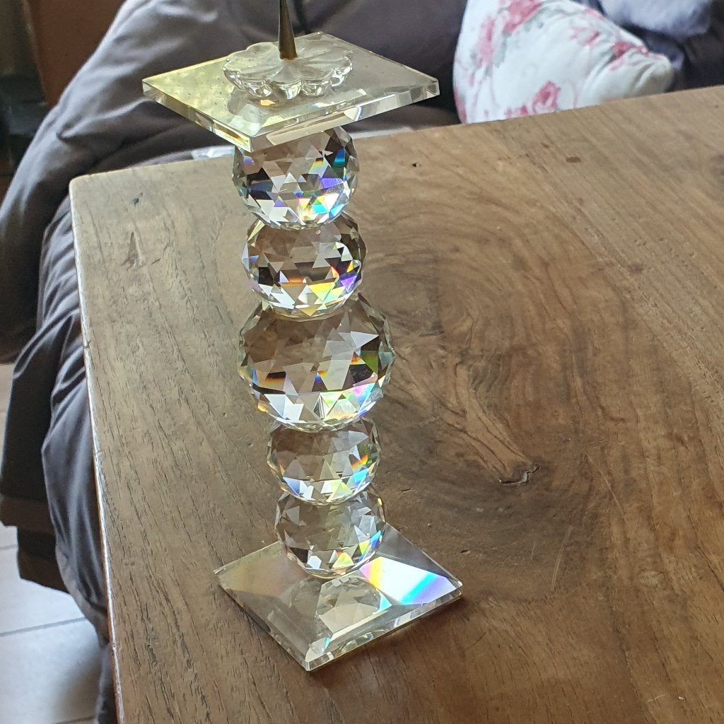 Swarovski kandelaar 111, Verzamelen, Swarovski, Ophalen, Zo goed als nieuw, Figuurtje