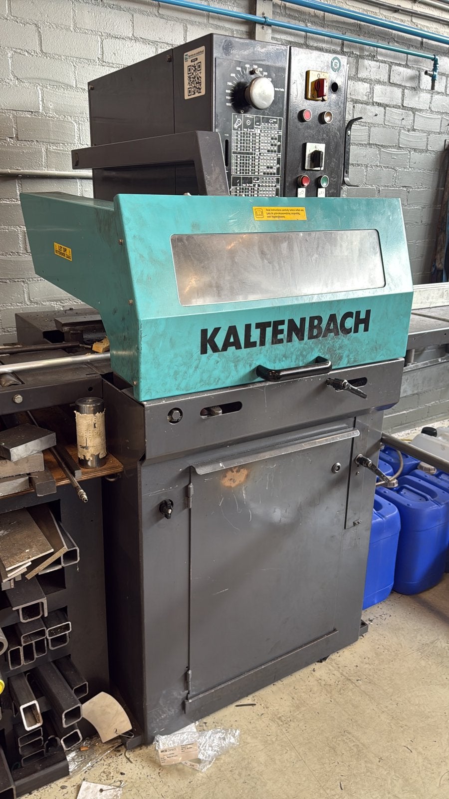 Kaltenbach KKS400E afkortzaag met digitale lengte aanslag, Zakelijke goederen, Machines en Bouw | Metaalbewerking, Ophalen