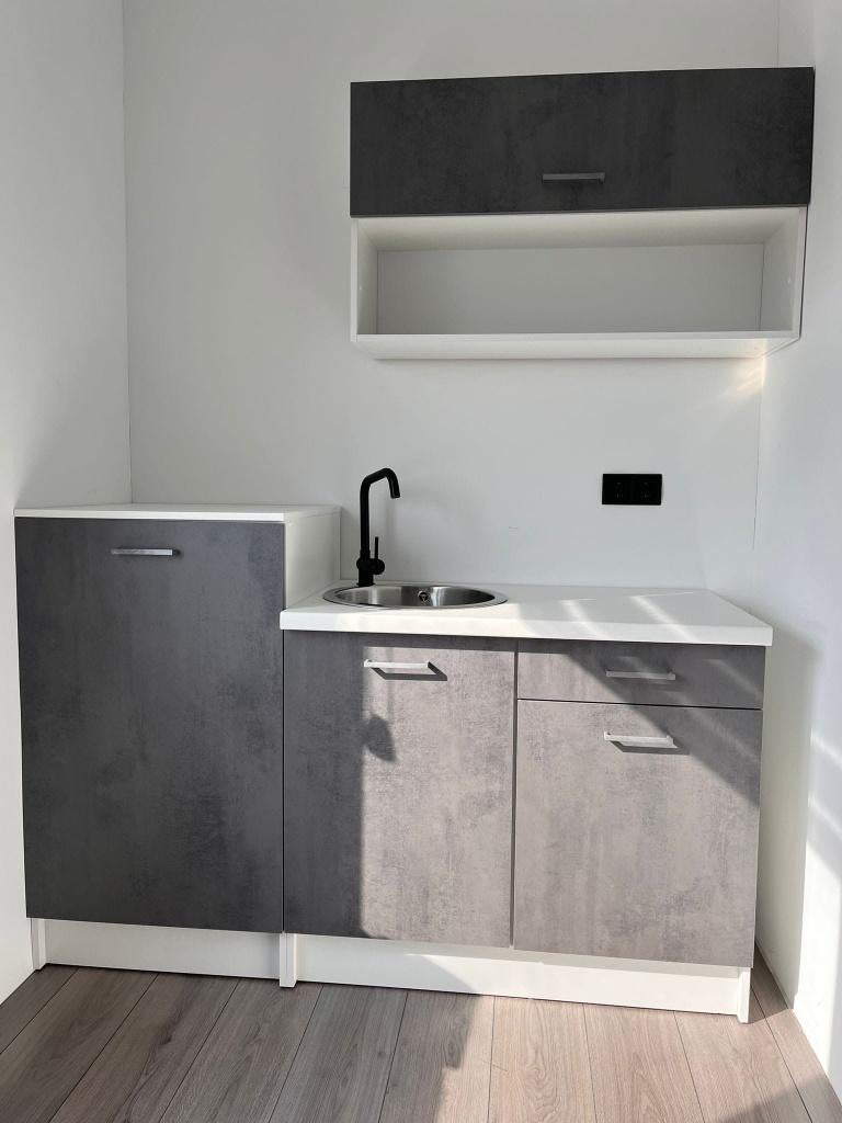 keukenblok nieuw 160 cm in 2 kleuren beste deal nieuw actie, Overige materialen, Verzenden, Nieuw, Enkelwandige keuken