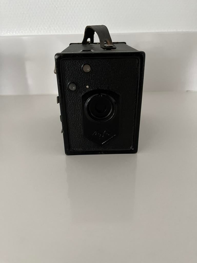 Agfa box camera, Ophalen of Verzenden, Gebruikt, Compact, Overige Merken