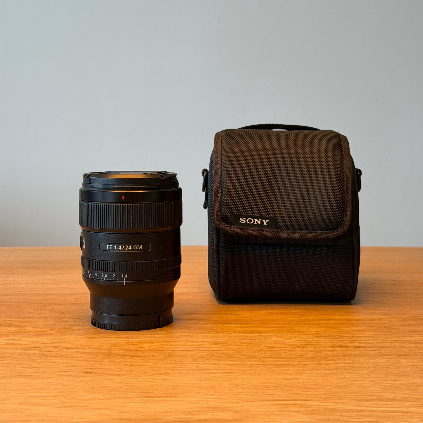 Sony FE 24mm F1.4 GM, Sony E-mount, Sony, Zo goed als nieuw, 24 mm