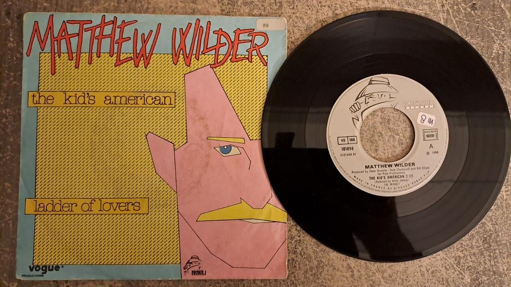 Matthew wilder  - the kid's american, Gebruikt, 7 inch, Single, Pop