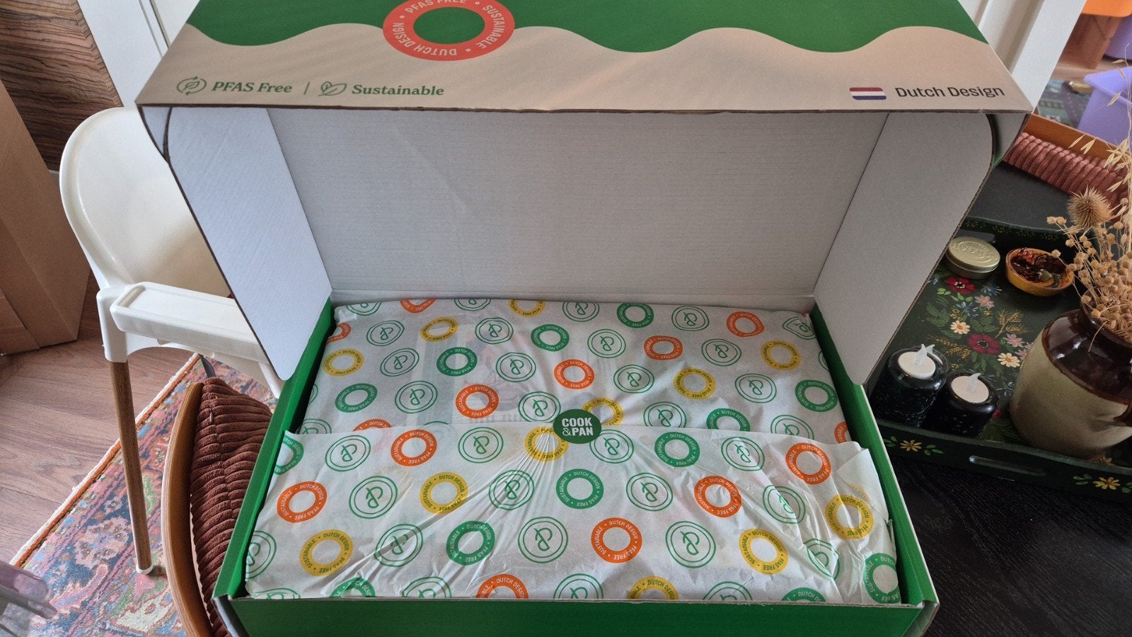 3 pannen nieuwe keramische pannenset zwart, PFAS-vrij, Ophalen of Verzenden, Nieuw, Overige materialen
