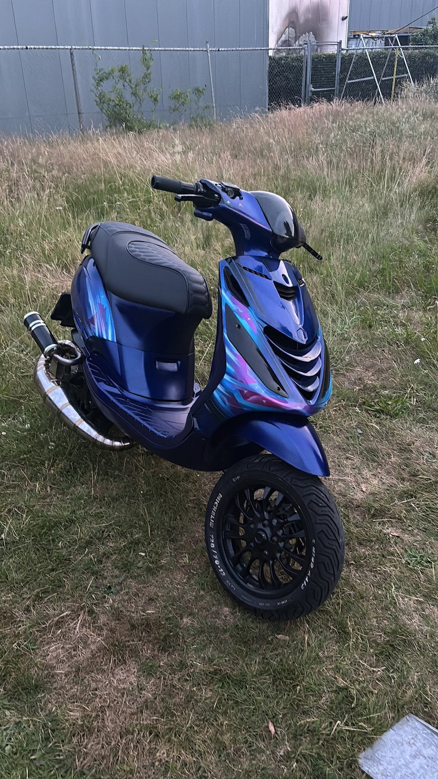 Custom Piaggio Zip 172cc | IN ONDERDELEN!, Maximaal 45 km/u, Zip, Ophalen of Verzenden, Zo goed als nieuw