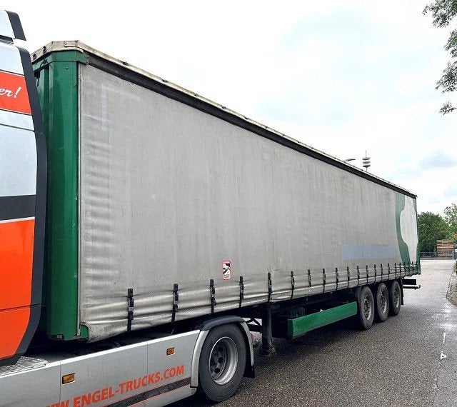 Krone SDP 27 CURTAINSIDE WITH SLIDING ROOF APK/TUV 08-2027 (, Overige brandstoffen, Origineel Nederlands, Bedrijf, Aanhangers en Opleggers