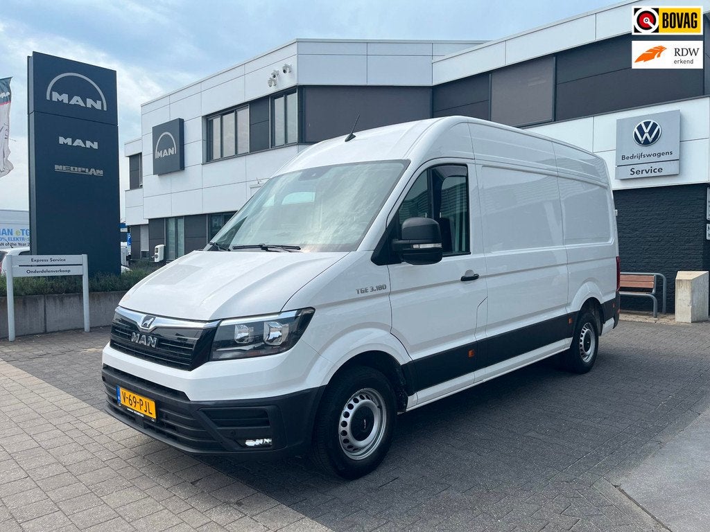MAN TGE 35 L3H3 180 pk ., Auto's, Voorwielaandrijving, Gebruikt, Euro 6, 4 cilinders