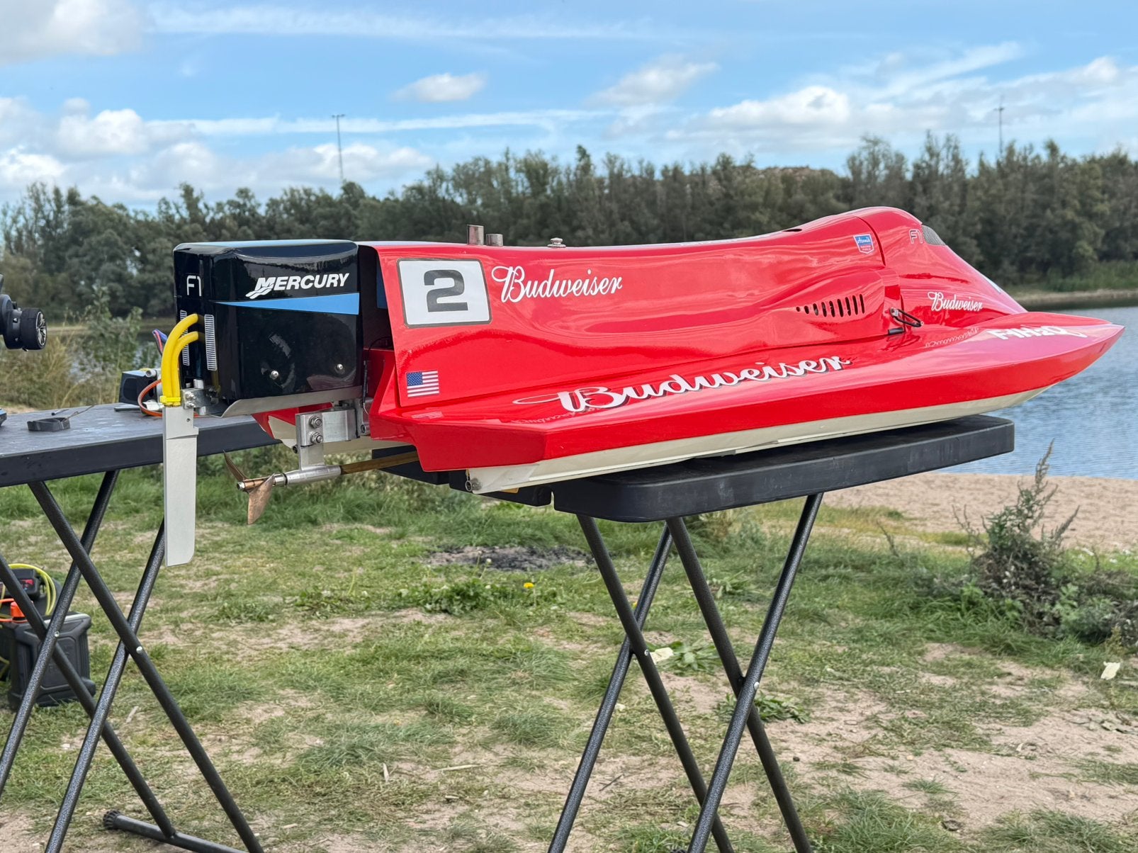 Lorenz f1 boot, Hobby en Vrije tijd, Ophalen, Zo goed als nieuw