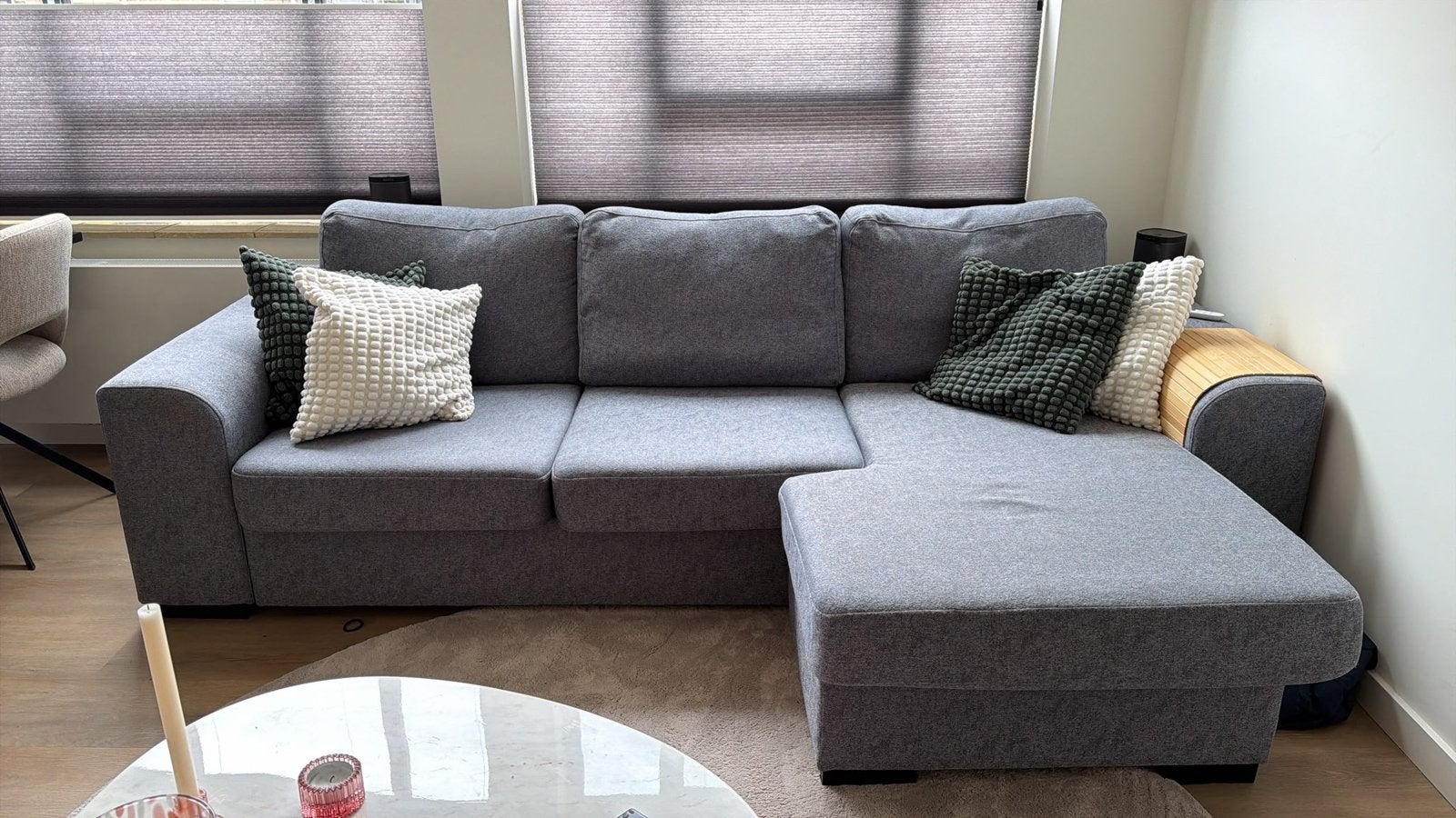 Mooie loungebank ikea 260 breed, Huis en Inrichting, Ophalen, Zo goed als nieuw