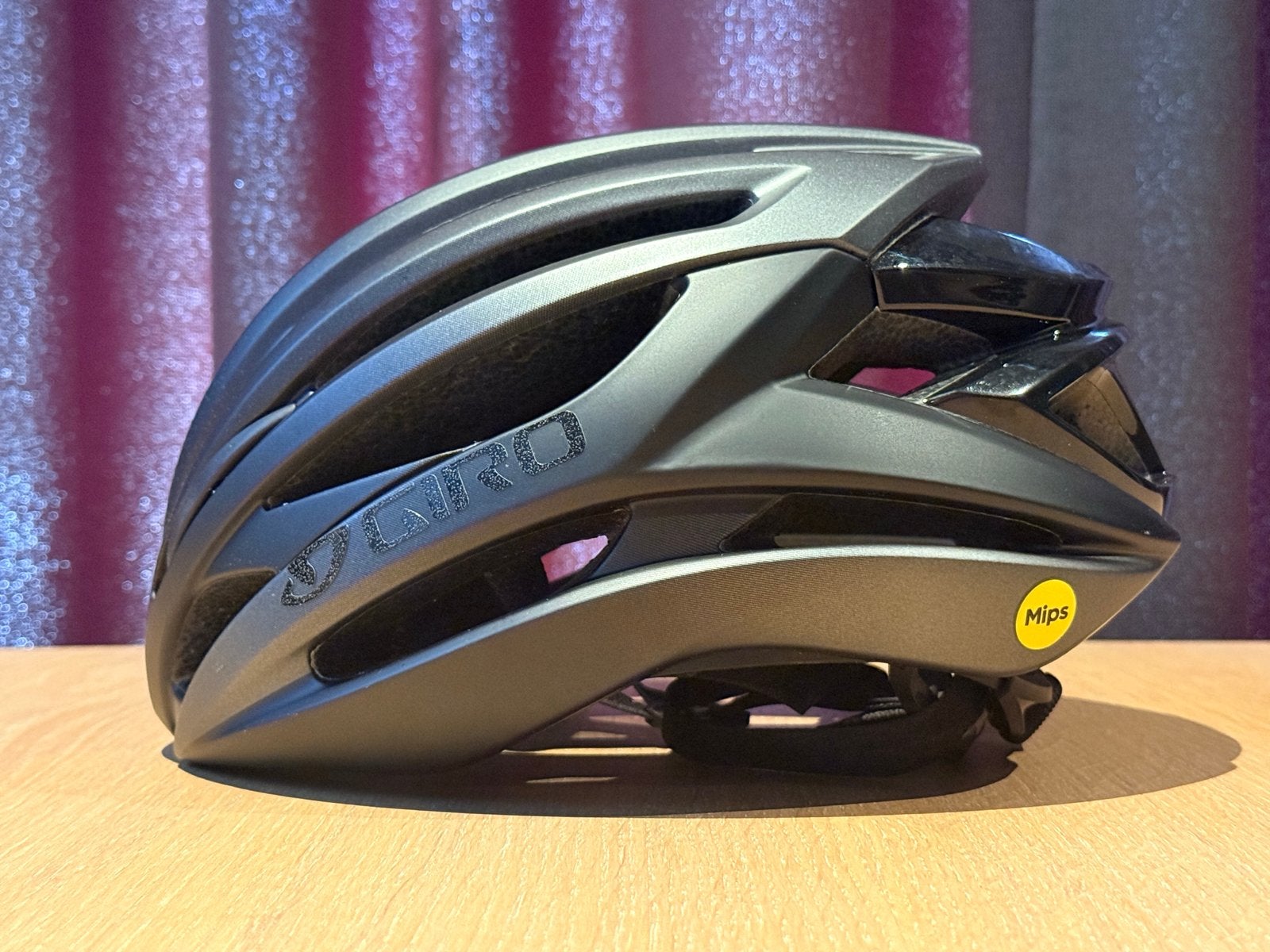 Giro Syntax MIPS Fietshelm Mat Zwart Maat M, Ophalen of Verzenden, Zo goed als nieuw, M, Heer of Dame