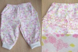 Maat 50/56 Gebloemd gymboree broekje NIEUW (0367), Kinderen en Baby's, Babykleding | Maat 50, Broekje, Meisje, Gymboree, Nieuw