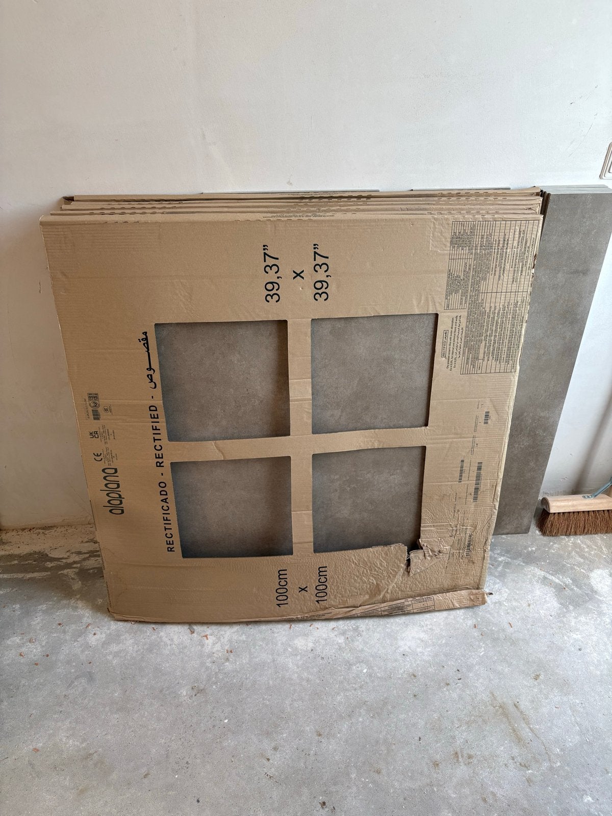 11 m2 Alaplana Mokka Vloertegels 100x100cm R11 Antislip, Ophalen, 60 cm of meer, Nieuw, 10 m² of meer
