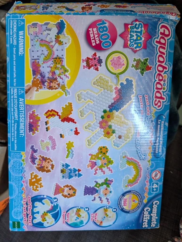 Aquabeads set, Kinderen en Baby's, Speelgoed | Educatief en Creatief, Ophalen, Gebruikt, Knutselen