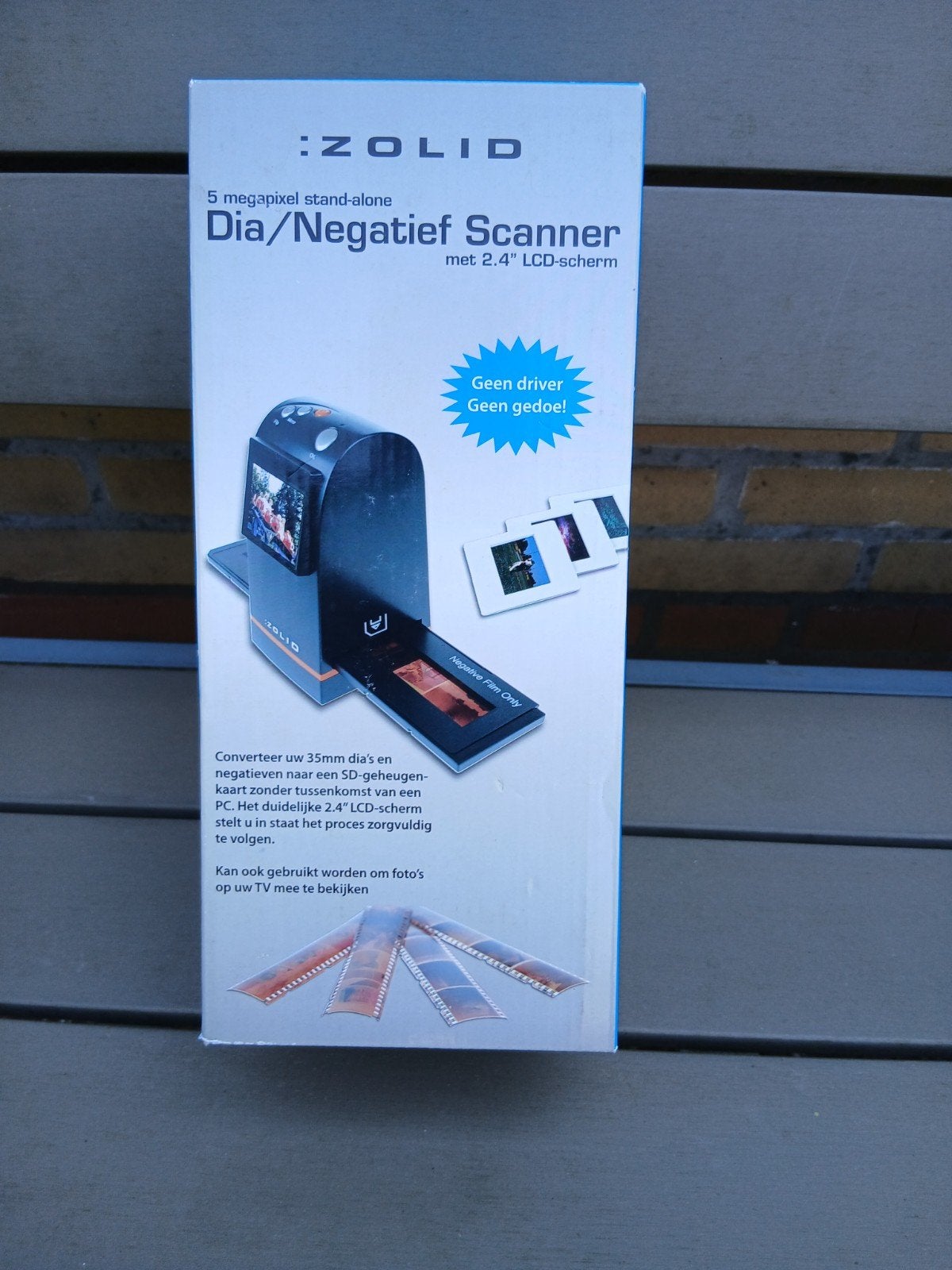 Zolid, dia/negatief scanner, Ophalen of Verzenden, Nieuw