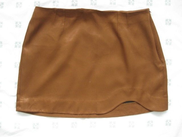 NIEUW Pull & Bear bruine minirok, maat L, (40), Maat 38/40 (M), Bruin, Nieuw, Ophalen of Verzenden