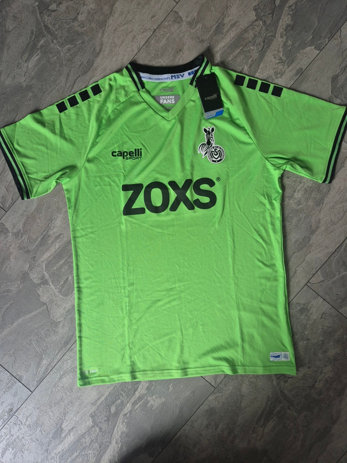 MSV Duisburg Capelli Sport Thuisshirt 2023/2024, Maat L, Ophalen of Verzenden, Nieuw, Shirt